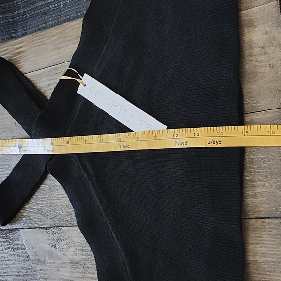 New House of Harlow Black Crop Top Size S - Picture 4 of 6